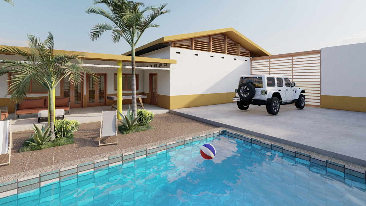 Render reforma vivienda Carmen de Apicalá